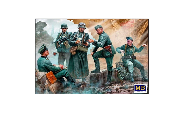 German military men - masterbox 35211 1/35