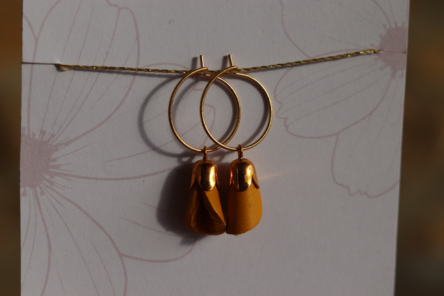 Créole en cuir - Dernières pièces 