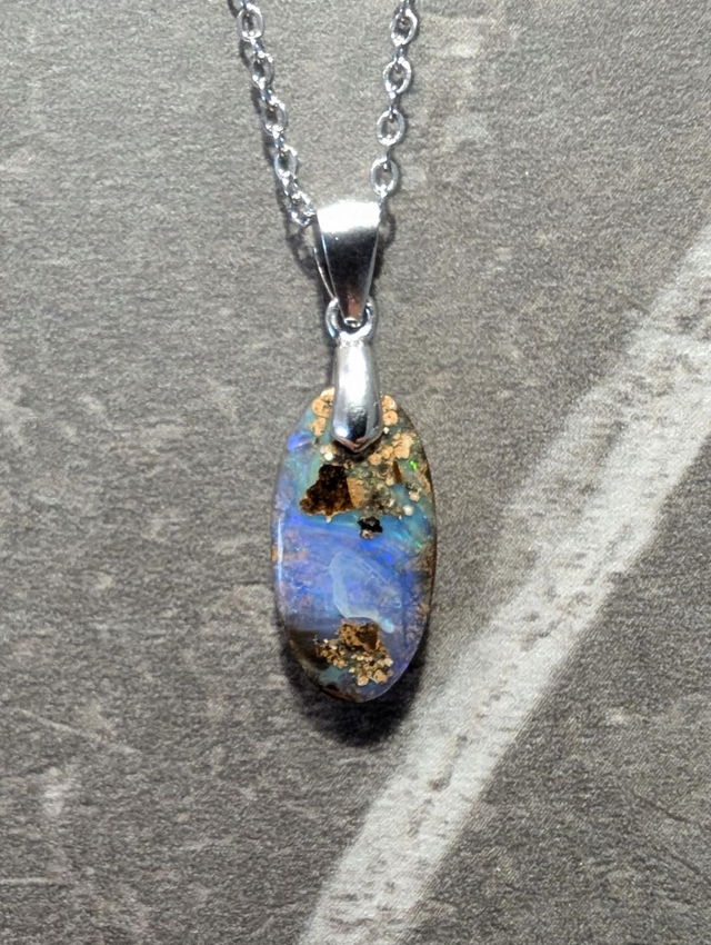 Pendentif Opale Boulder 