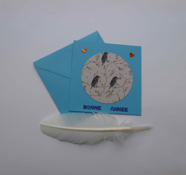 Les rouges-gorges de la bonne année