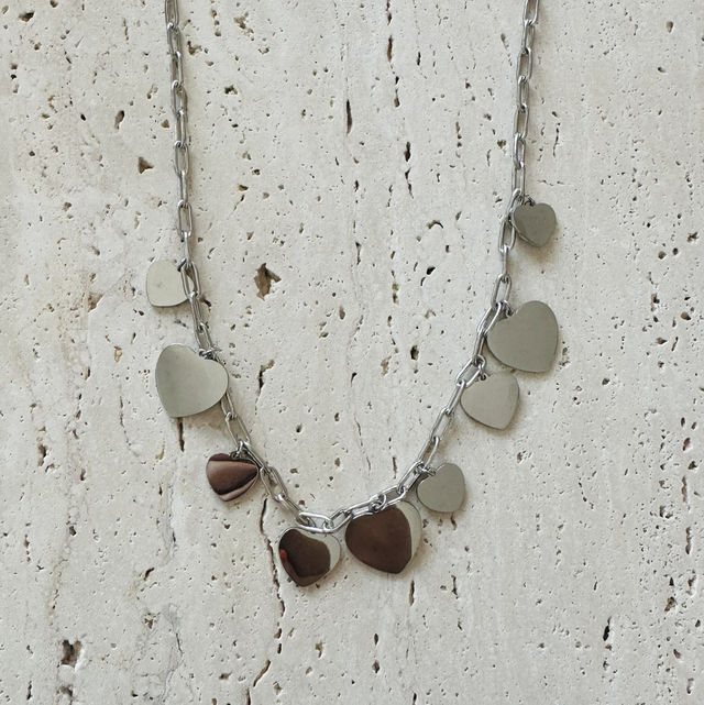 Ketting hartjes 