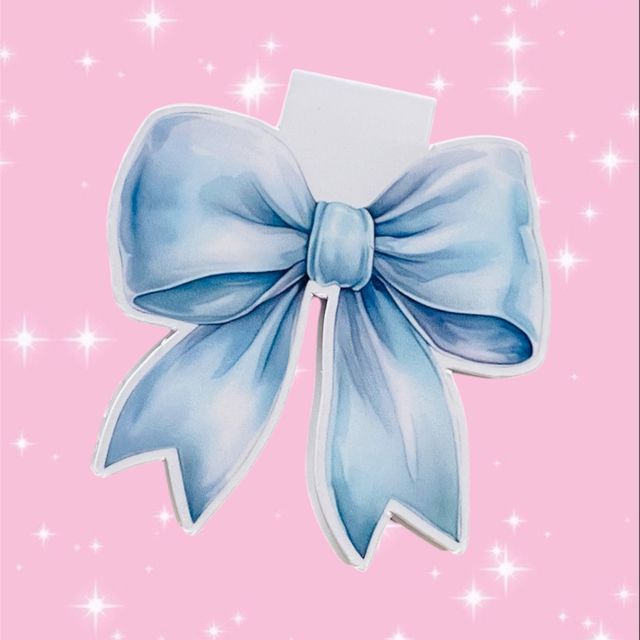 Marque-pages Magnétique Noeud Bleu