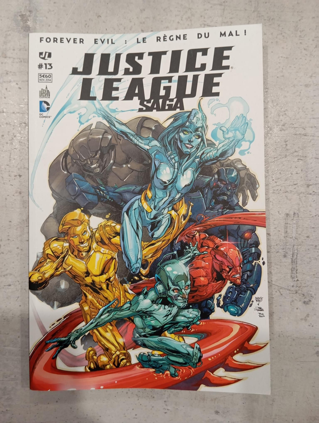 Comics justice league saga #13