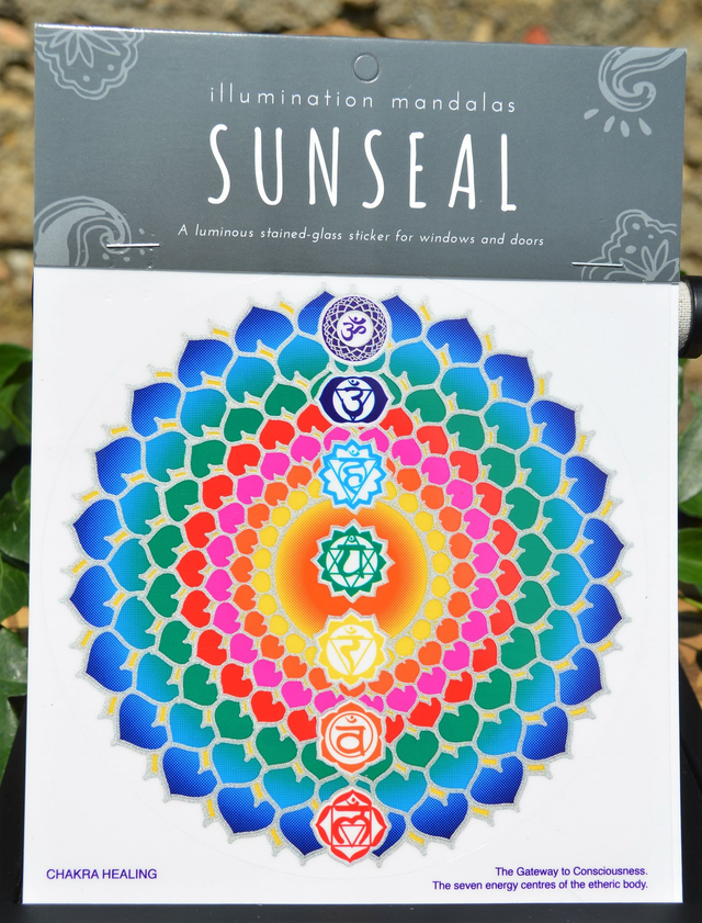 Adhésif fenêtre Chakra Healing