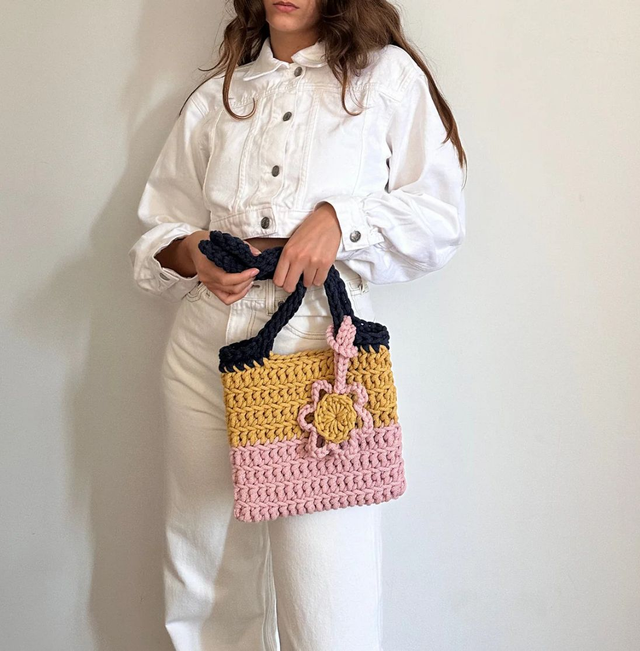 Porte clés fleur 