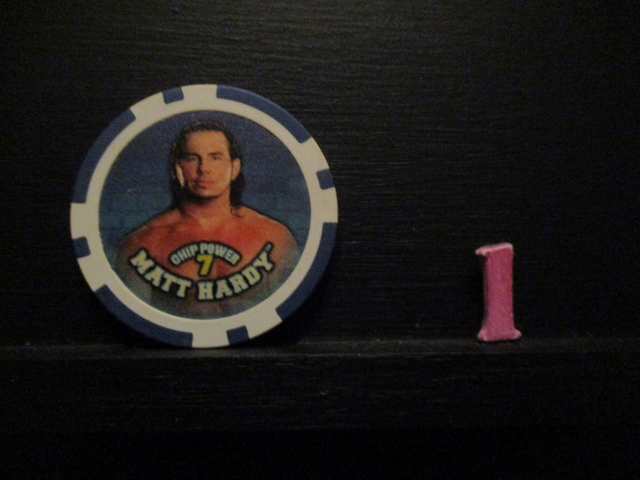 Matt Hardy - Chip Power 7 Original Wrestling Chipz (1)