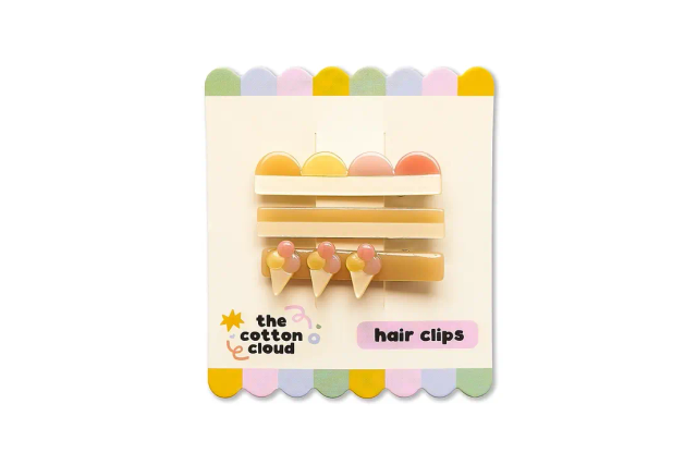 Haarklammern ICE CREAM