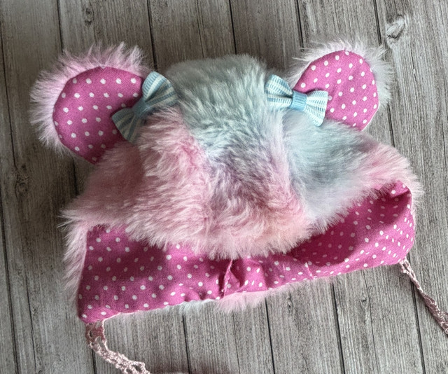 Bonnet ourson helmet bear pullip