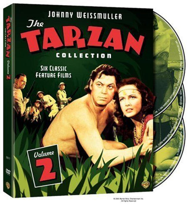 Warner Home Video The Tarzan Collection Starring Johnny Weissmuller: Volume Two  012569835177