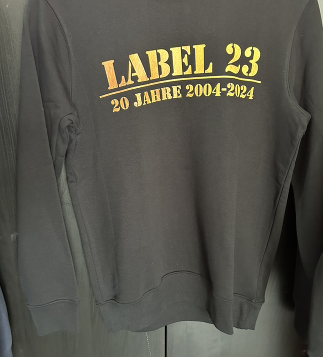 Label 23 Sweatshirt 20 Jahre 2