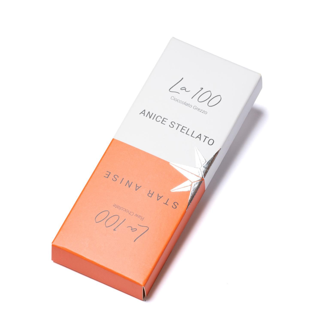 Cioccolato Anice Stellato • La100 - Cioccolato grezzo