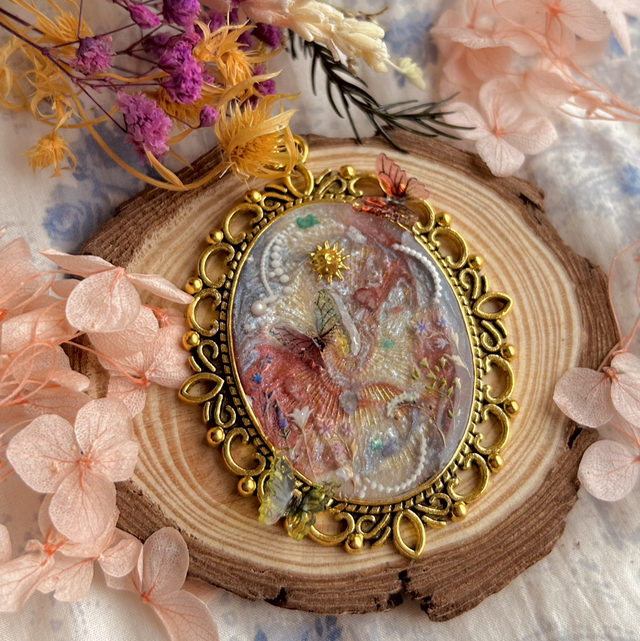 Statement Butterfly Necklace - Valentine’s Day Collection 