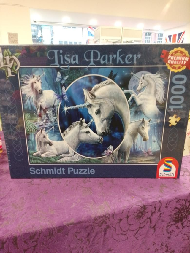 Charming Unicorns Jigsaw Puzzle 
