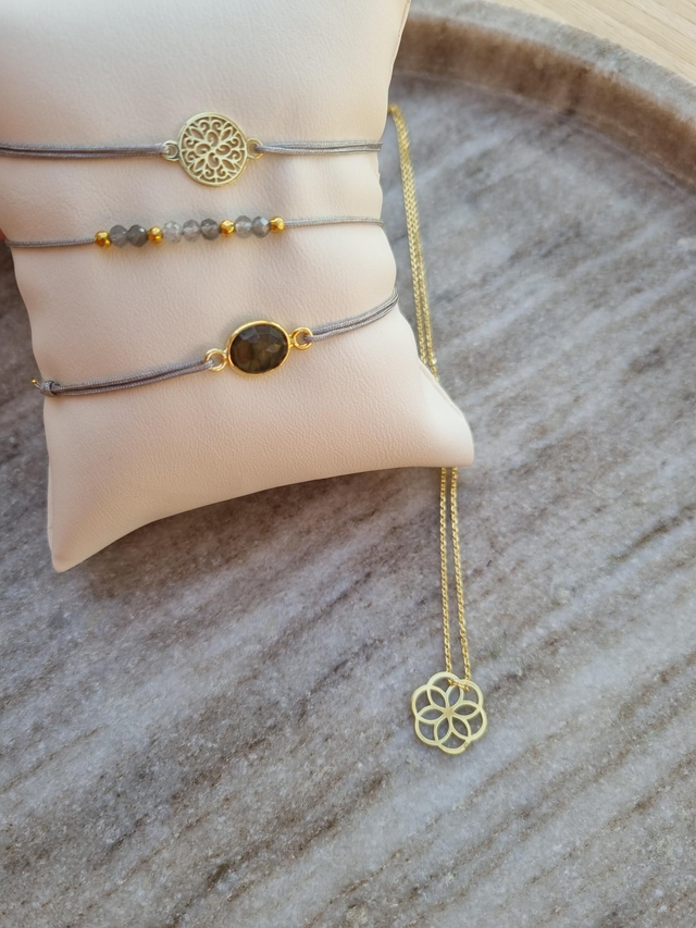 Labradorit Schmuckset 