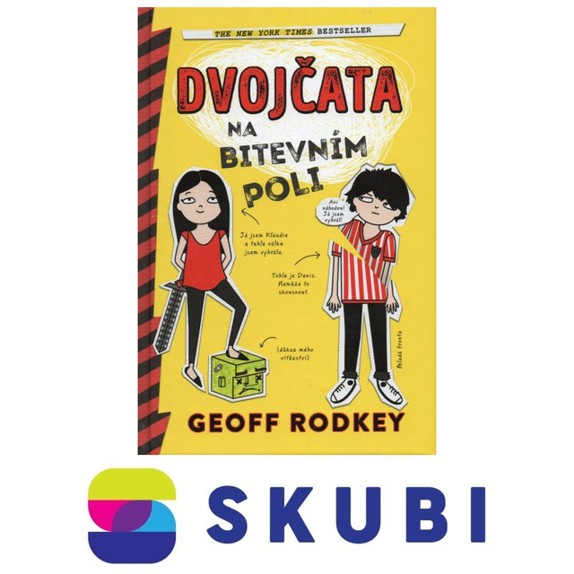 Kniha Dvojčata na bitevním poli - Geoff Rodkey