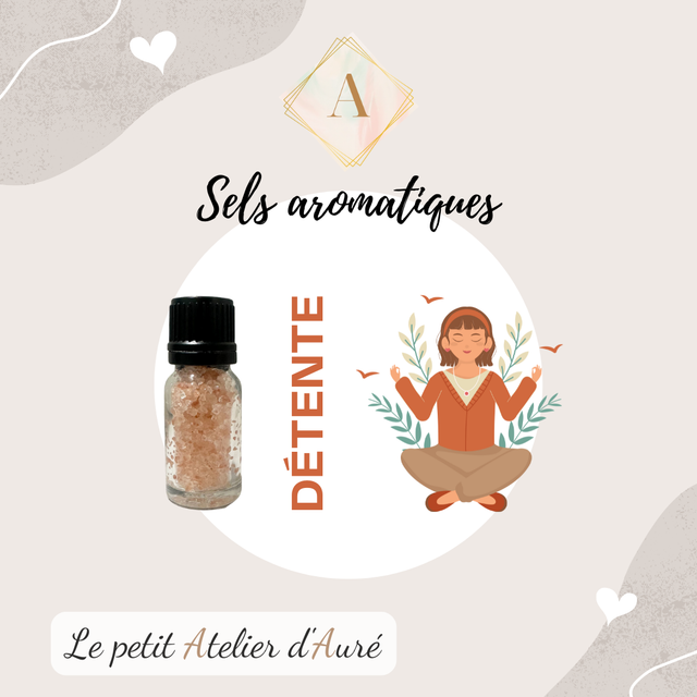 Sels Aromatiques &quot;Détente&quot; - flacon de 10ml