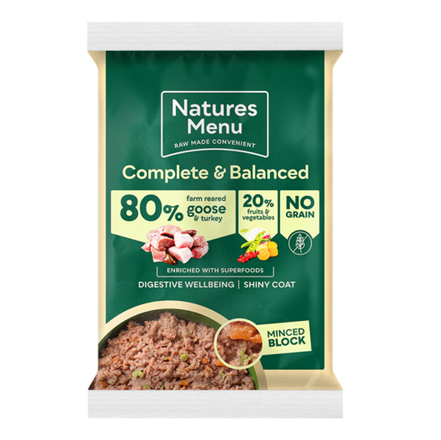 Complete &amp; Balanced 80/20 80% Goose &amp; Turkey Block 300g