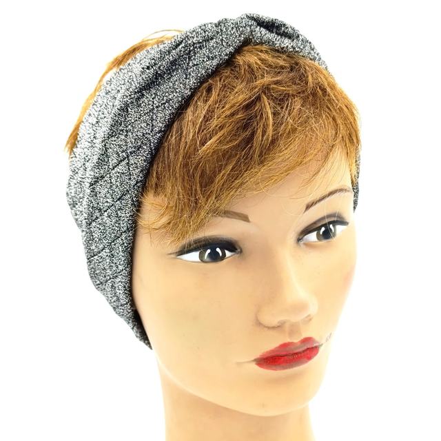 Bandeau à paillettes - argenté