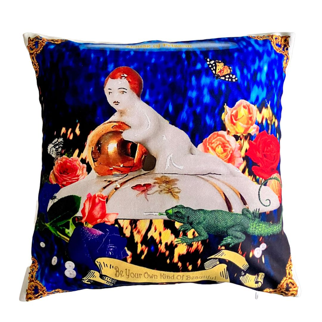 “Be Your Own Kind Of Beautiful” Cushion Cover by House of Frisson