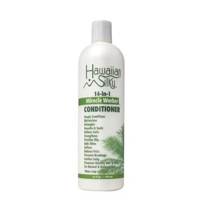 Hawaiian Silky: 14 in 1 Miracle Worker Conditioner 16oz