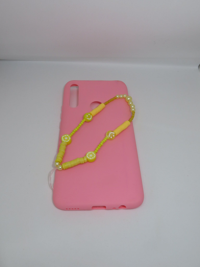 Bijoux téléphone jaune