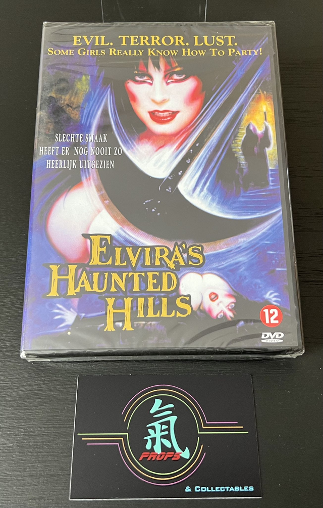 DVD : Elvira's Haunted Hills * New * PAL 2 Region * Cassandra Peterson *