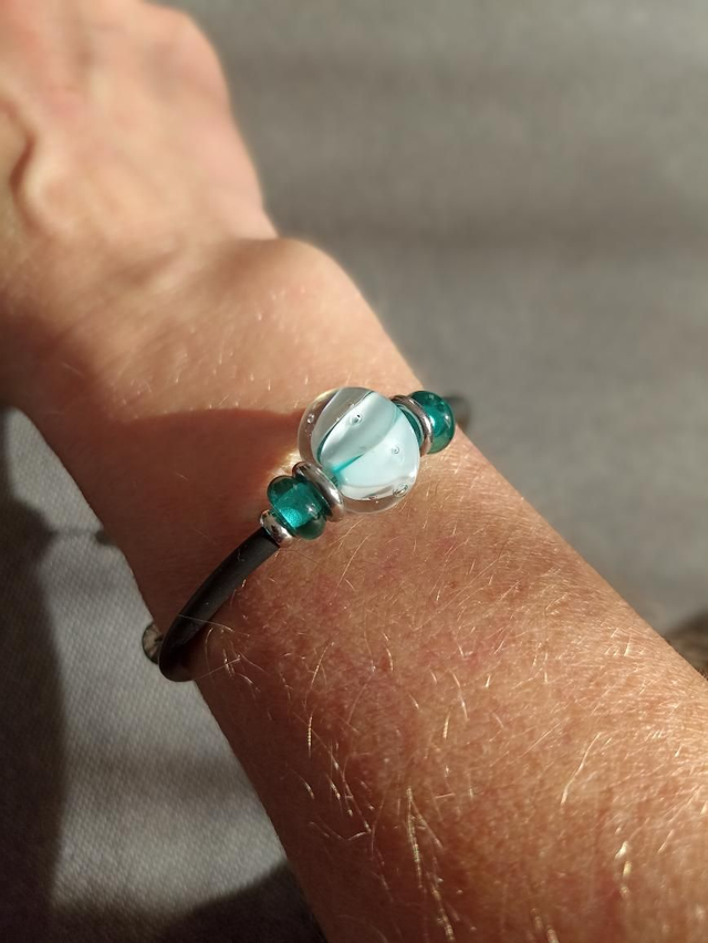 Bracelet turquoise vert 