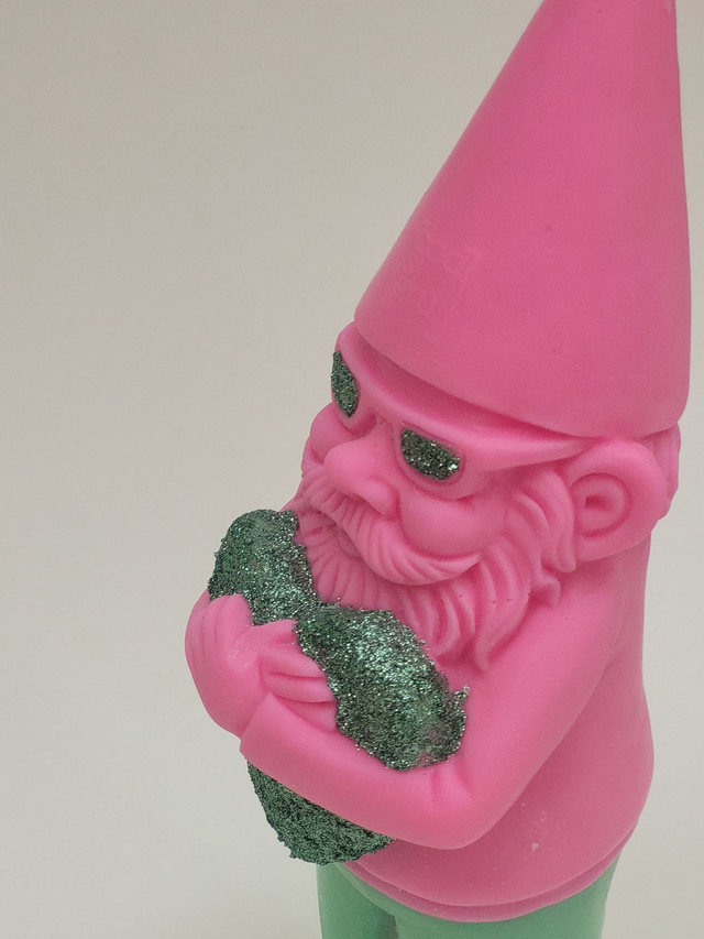 BOUGIE_NAIN_BICHROME H35 CM