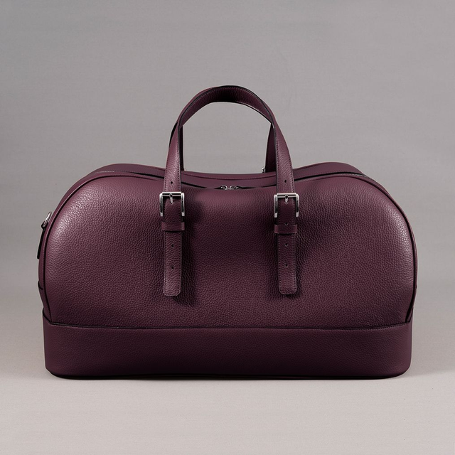Weekender Bag | Burgundy Leather - Mr. Trevis
