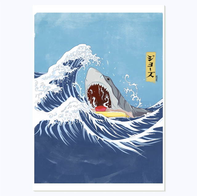 JAWS | Art Print