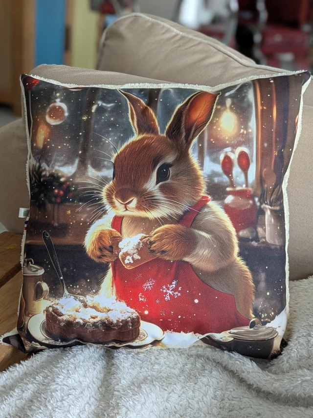 Lapin gourmand de Noël 