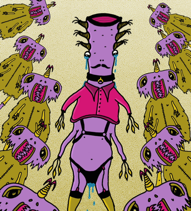 Print A4 They are watching 