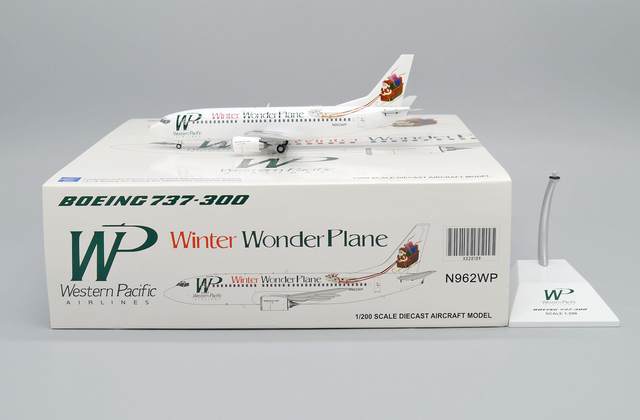 Boeing 737-300 Western Pacific "Winter Wonder Plane"