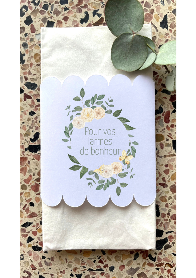 Étui à mouchoir &quot;Zoé&quot; - Personnalisable