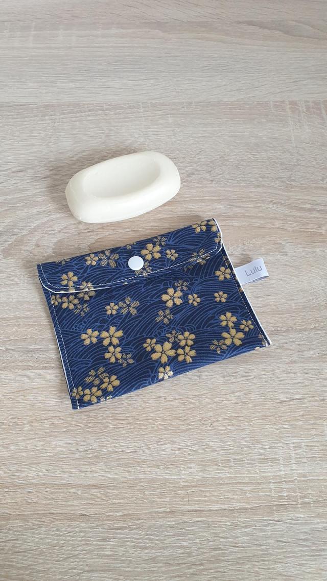 Pochette imperméable BLEU OR 