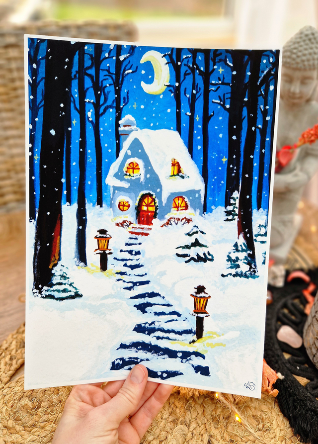 - Cottage enneigné - 