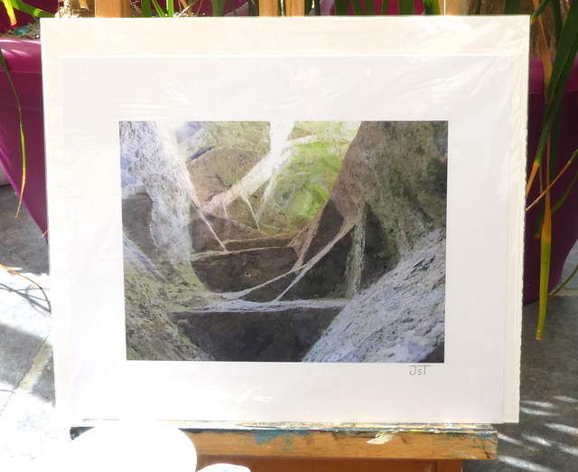 Photographic Open Edition Print, from my "Ancient Stone" collection, "Stone Spiral" 