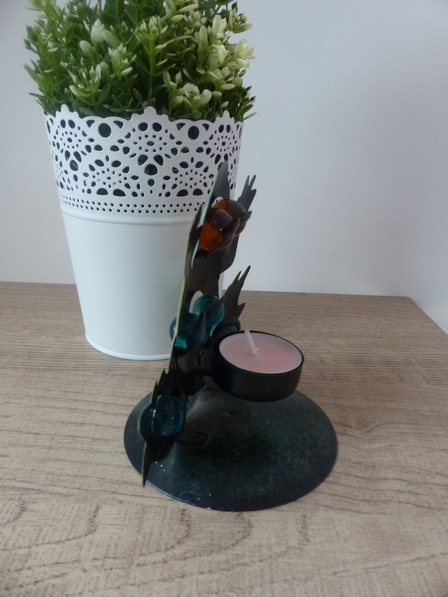 Bougeoir Photophore Grenouille en Métal – Charme Campagnard & Esprit Vintage