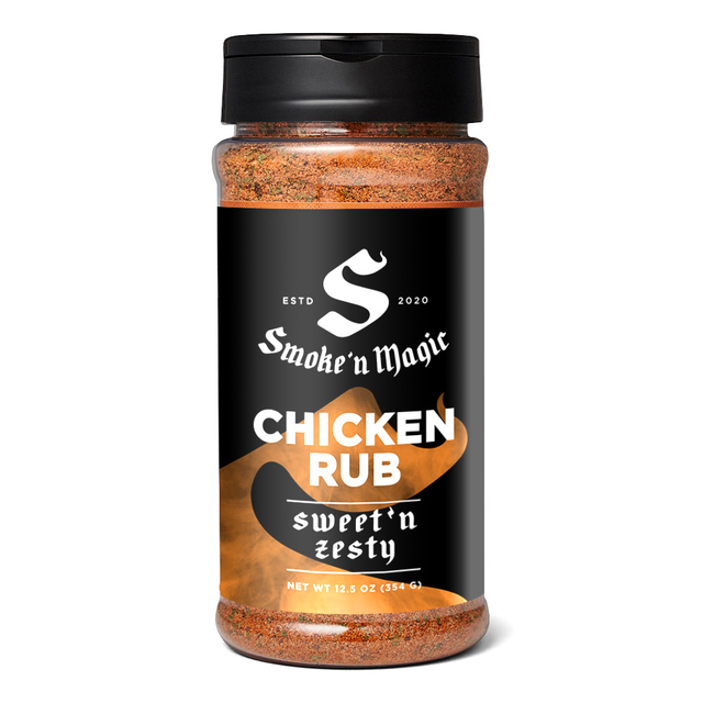 Smoke ‘N Magic Sweet ‘n Zesty Chicken Rub 12,5oz