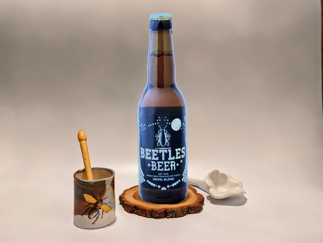 Bière Beetlesbeer blonde Sauterelle - NOUVELLE BLONDE 33cl  