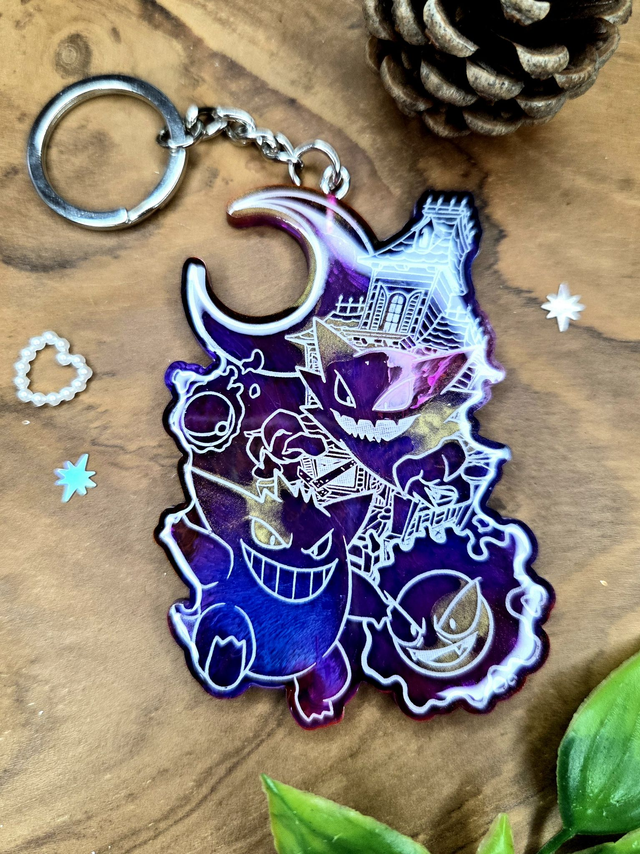 Porte-clés Pokémon spectre