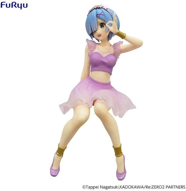Rem &quot;Twinkle Party&quot; - Re:Zero - Statua PVC Noodle Stopper 14cm 💙✨