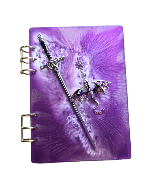 Carnet Epée et dragon d'Améthyste