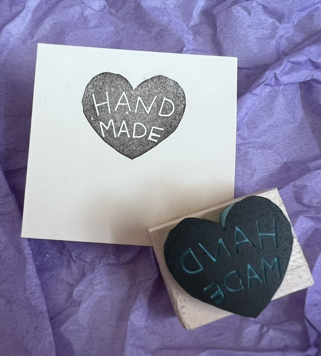 Tampon handmade - stamp-tober 2024  