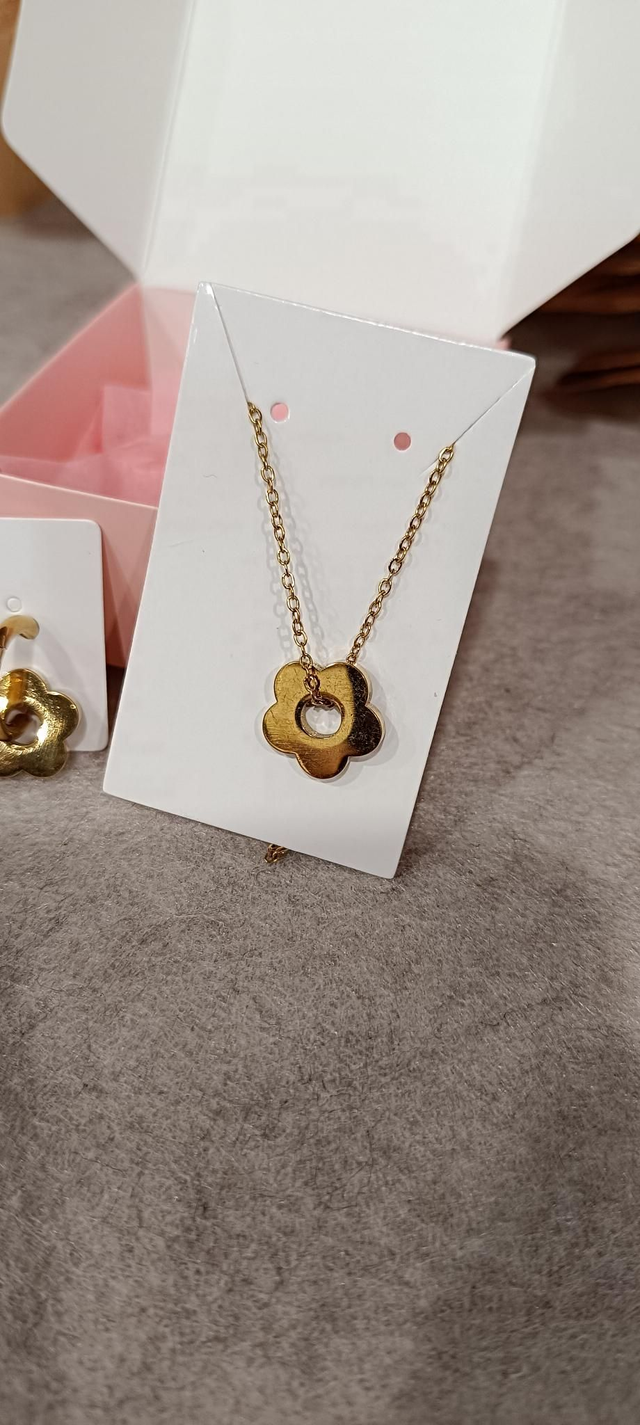 Box cadeau - Parure doré