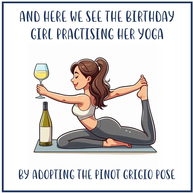 103 - GIGGLE CARD AW -PINOT GRIGIO