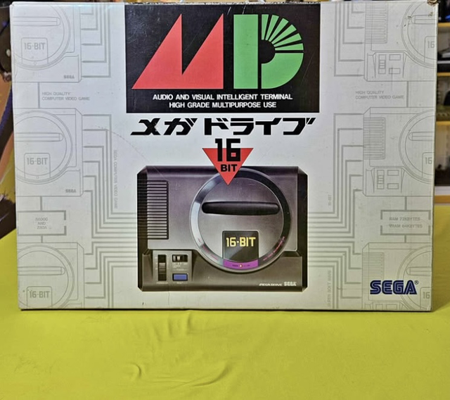 Mega drive japonese version first edition.