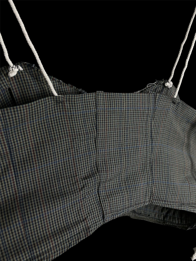 Bustier Upcycled - Jean(ne) L