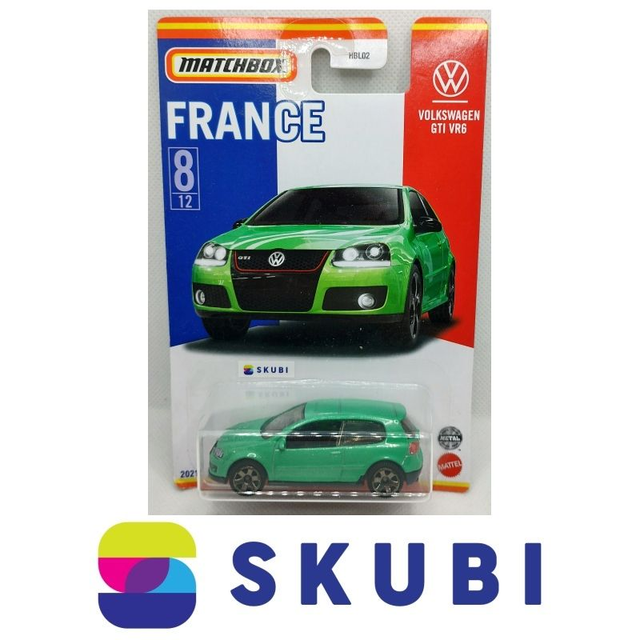 Volkswagen GTI VR6 - FRANCE 2021 8/12 - Matchbox