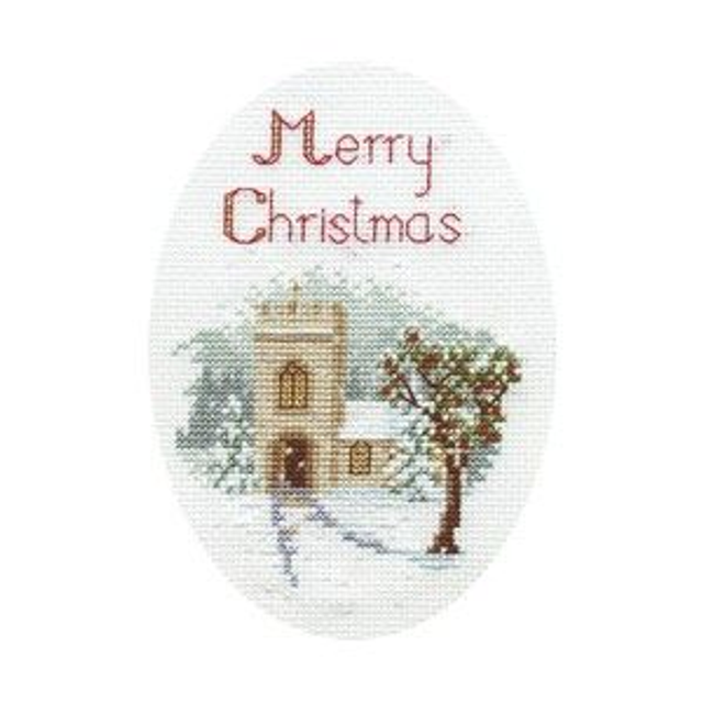 Kerstkaart "The Church" (04)